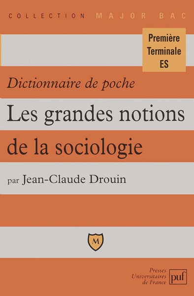 Dictionnaire de poche. les grandes notions de la sociologie - Image principale