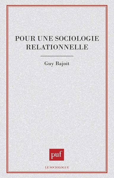 Pour une sociologie relationnelle - Image principale