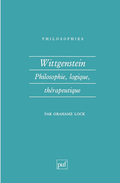 Wittgenstein. philosophie, logique, thérapeutique - Image principale