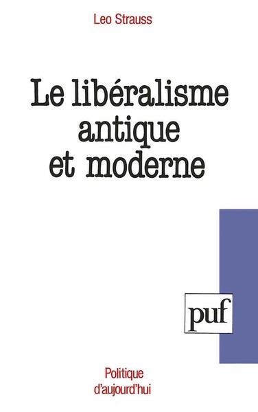 Le libéralisme antique et moderne - Image principale
