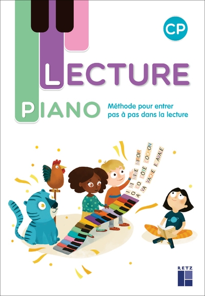 Lecture piano cp - méthode pour entrer pas à pas dans la lecture - 2022 - Image principale