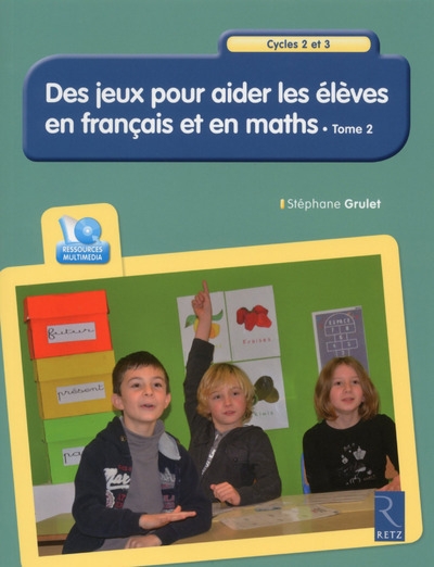 Aider les élèves en français et en maths - tome 2 + cd - Image principale