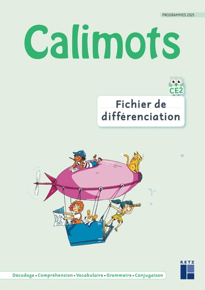 Calimots ce2 - fichier de différenciation lecture et étude de la langue - Image principale