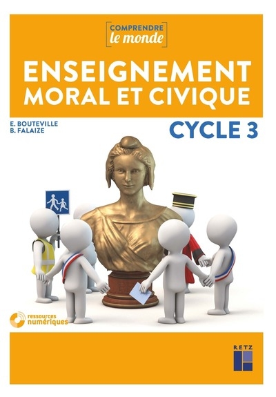 Enseignement moral et civique cycle 3 + cd - Image principale