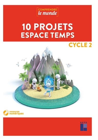 10 projets espace temps cycle 2 + dvd - Image principale