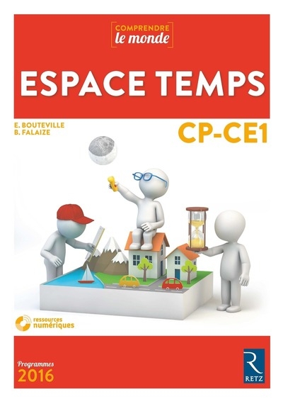 Espace temps cp-ce1 + cd-rom - Image principale