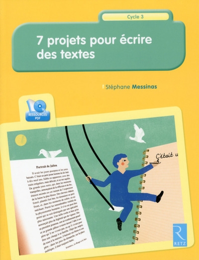 7 projets pour écrire des textes + cd - cycle 3 - Image principale