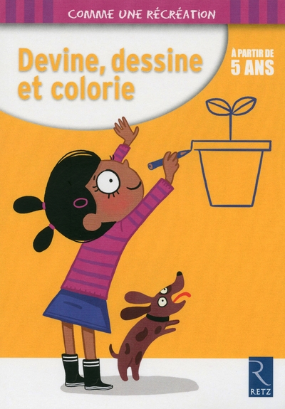 Devine, dessine et colorie - a partir de 5 ans - Image principale
