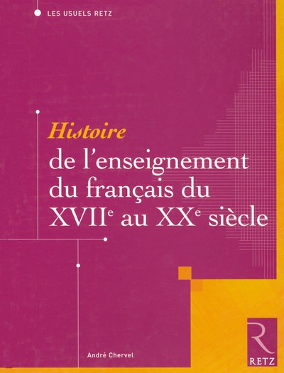 Histoire de l'enseignement du français du xviie au xxe siècle - Image principale