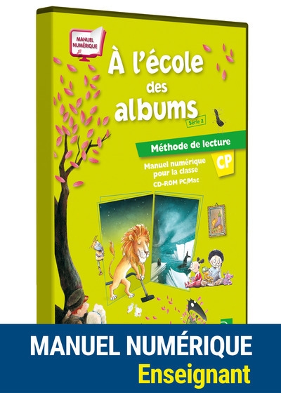 Méthode de lecture : a l'école des albums cp - série 2 - Image principale