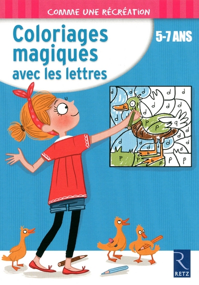 Coloriages magiques avec les lettres - Image principale