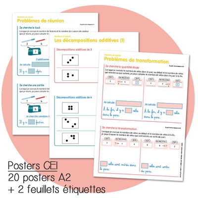 Haut les maths ce1 ! - posters - Image principale