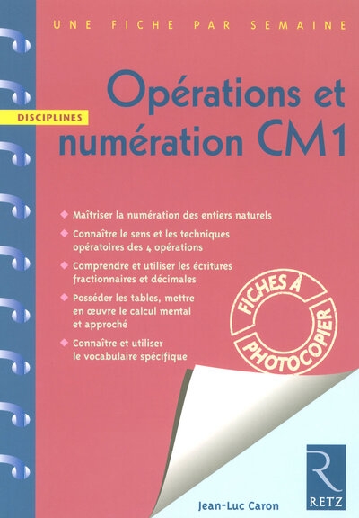 Opérations et numération cm1 - Image principale