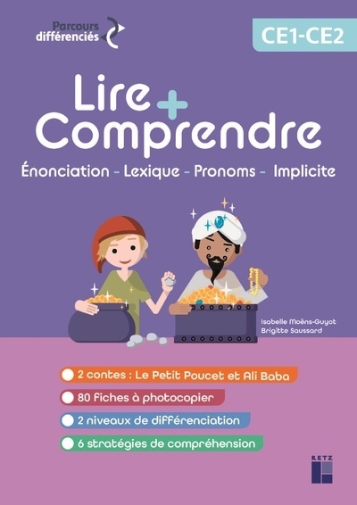 Lire et comprendre - le petit poucet et ali baba ce1-ce2 - Image principale