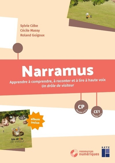 Narramus - drôle de visiteur cp-ce1 - ressources numériques - Image principale