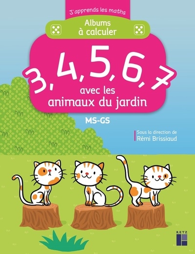 Albums à calculer avec les animaux du jardin - ms-gs - Image principale