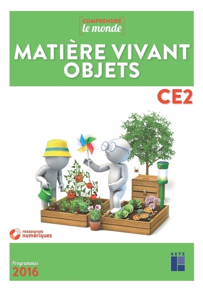 Matière vivant objets ce2 + dvd rom - Image principale