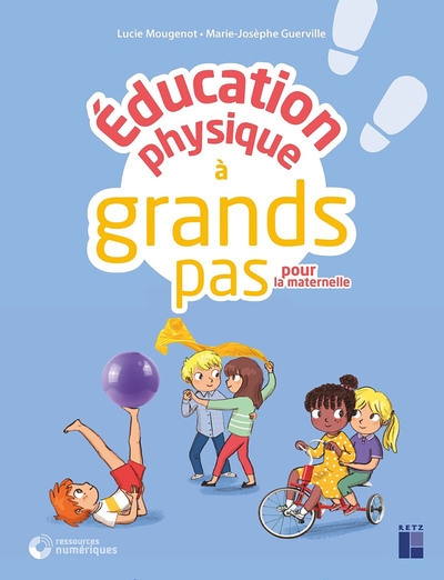 Education physique à grands pas pour la maternelle - + ressources numériques - Image principale