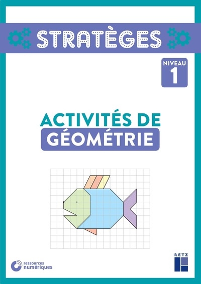 Activités de géométrie niveau 1 + cd rom - Image principale