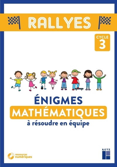 Enigmes maths cycle 3 + cd-rom - Image principale