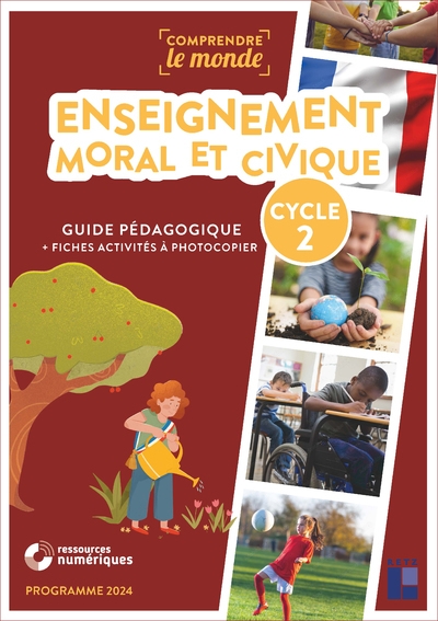 Enseignement moral et civique cycle 2 + ressources numériques - Image principale
