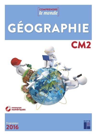 Géographie cm2 ne + évaluations + cd-rom - Image principale