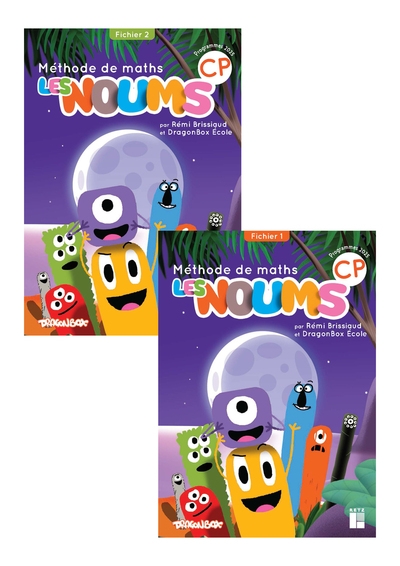 Les noums cp - fichier de l'élève en 2 volumes -programmes 2025 - Image principale