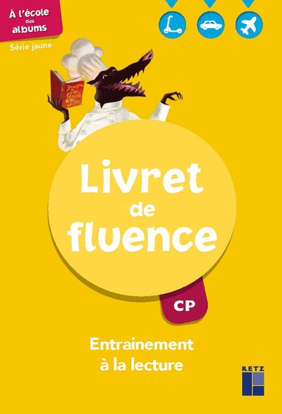 Livret de fluence cp - entrainement à la lecture - série jaune - Image principale