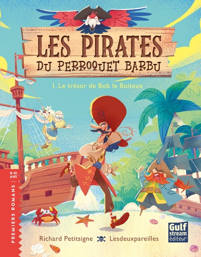 Les pirates du perroquet barbu - tome 1 le trésor de bob le boiteux - Image principale