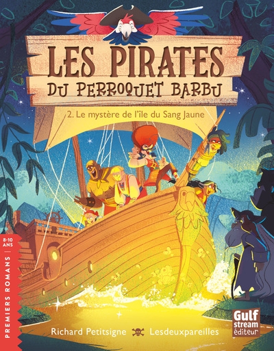 Les pirates du perroquet barbu - tome 2 le mystère de l'île du sang jaune - Image principale
