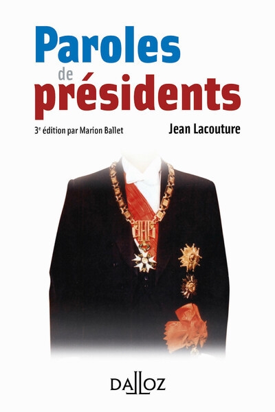 Paroles de présidents. 3e éd. - Image principale