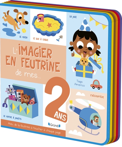 L'imagier en feutrine de mes 2 ans - Image principale