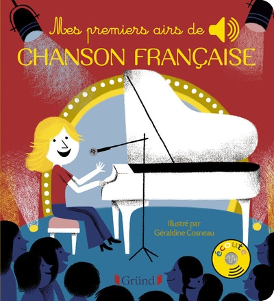 Mes premiers airs de chanson française - livre sonore avec 6 puces avec les extraits originaux - dès - Image principale