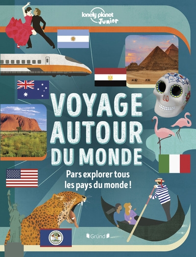 Lonely planet junior - voyage autour du monde - nouvelle édition - Image principale