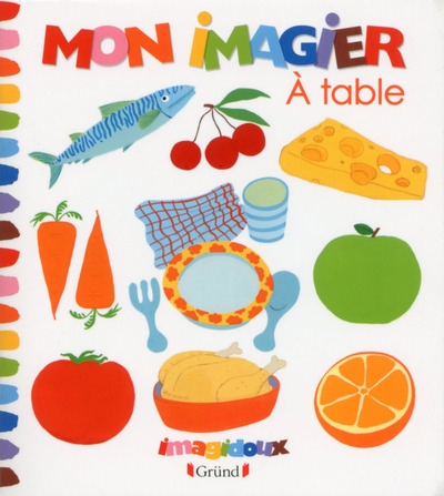 Mon imagier - a table - Image principale