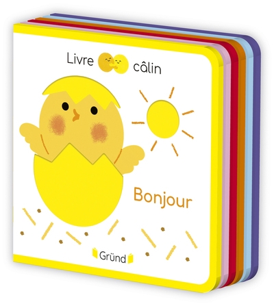 Livre câlin mini feutrine - bonjour - Image principale