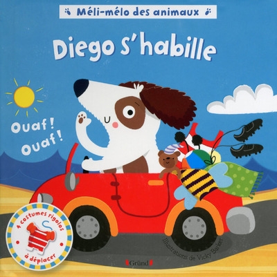 Méli-mélo des animaux - diego s'habille - Image principale