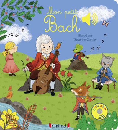 Mon petit bach - livre sonore avec 6 puces - dès 1 an - Image principale