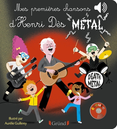 Mes premières chansons d'henri dès métal - livre sonore avec 6 puces avec les extraits originaux - d - Image principale