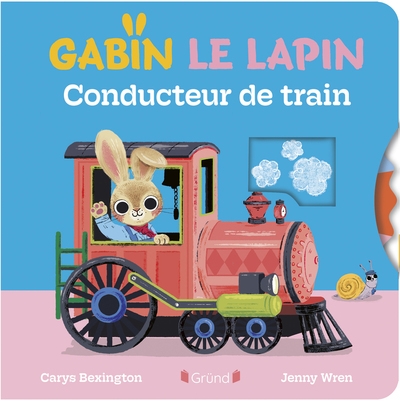 Gabin le lapin - conducteur de train - Image principale