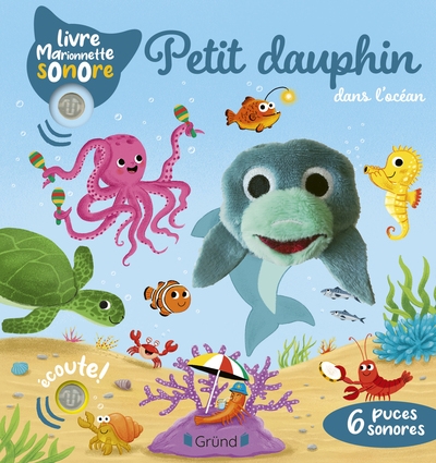 Petit dauphin dans l'océan - Image principale