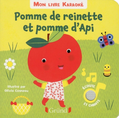 Mon livre karaoke - pomme de reinette et pomme d'api - Image principale