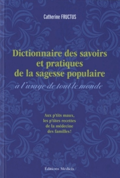 Dictionnaire des savoirs et pratiques de la sagesse populaire - Image principale