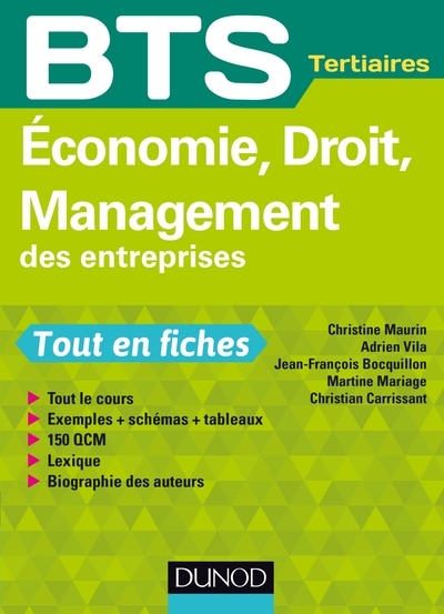 Economie, droit, management des entreprises - bts tertiaires - Image principale