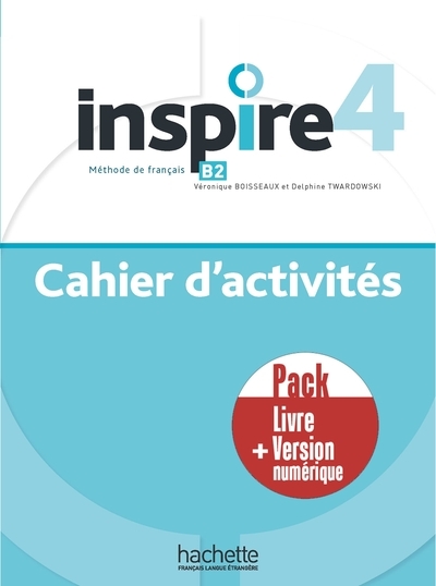Inspire 4 - pack cahier d'activités + version numérique (b2) - Image principale