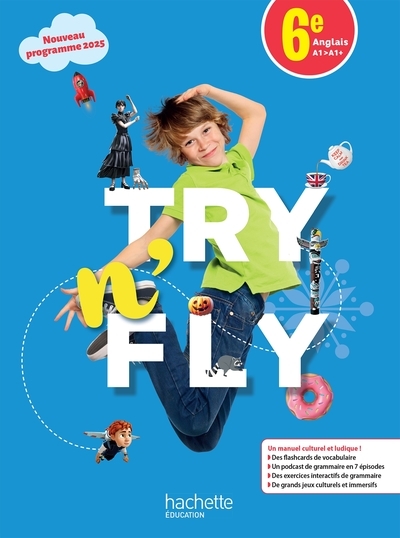 Try n' fly 6e - livre élève - ed. 2025 - Image principale