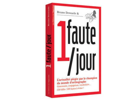 Une faute par jour - le livre officiel - Image principale