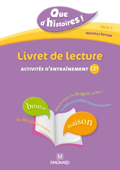 Que d'histoires ! ce1- série 1 (2011) - livret de lecture - Image principale