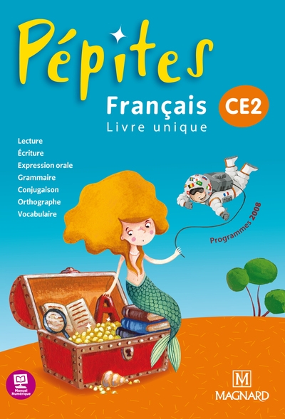Pépites - français livre unique ce2 (2011) - livre de l'élève - Image principale