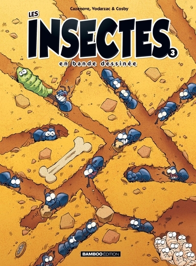 Les insectes en bd - tome 03 - top humour - Image principale